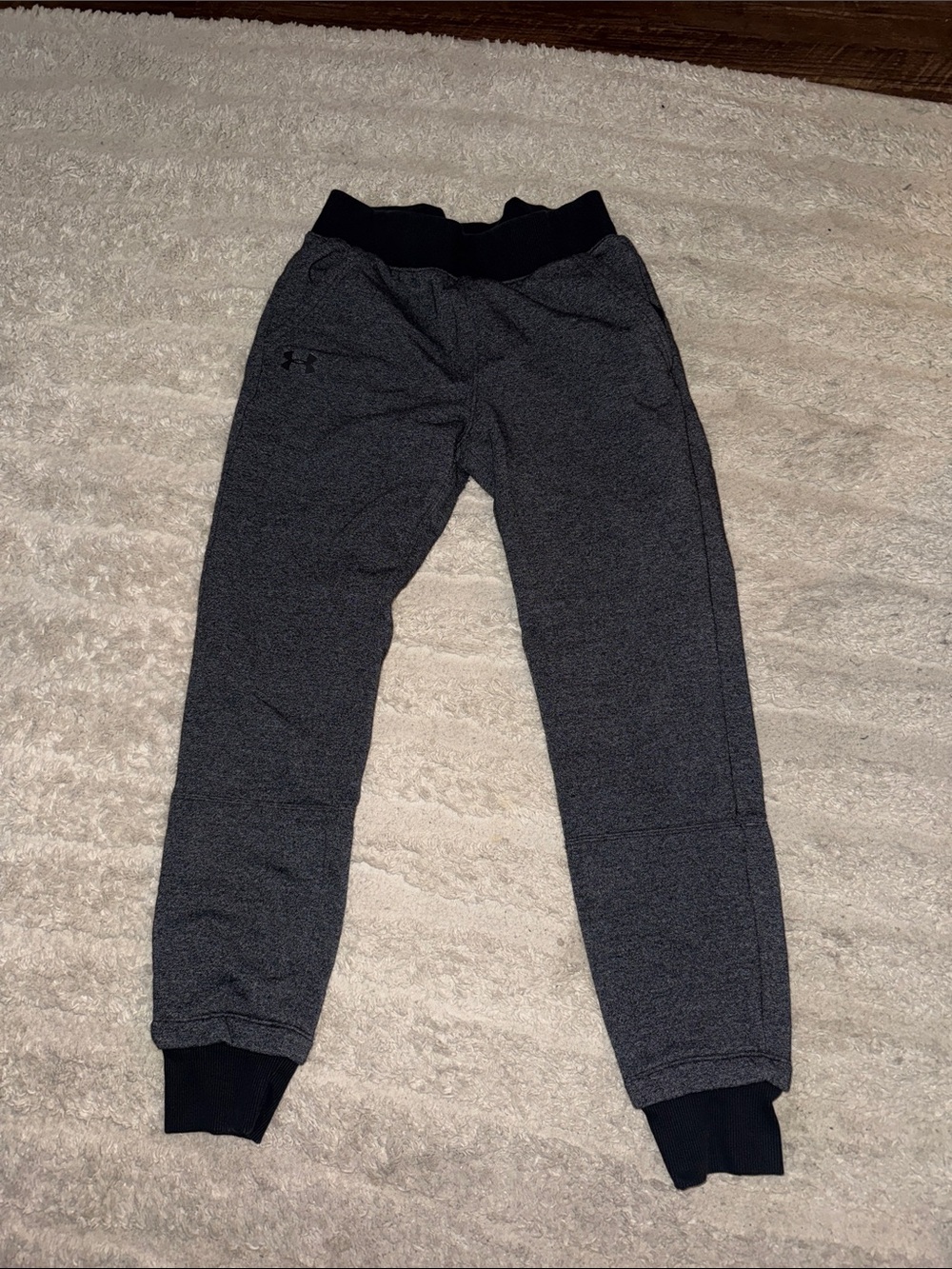 Under Armour Black & Dark Gray Jogger Pants